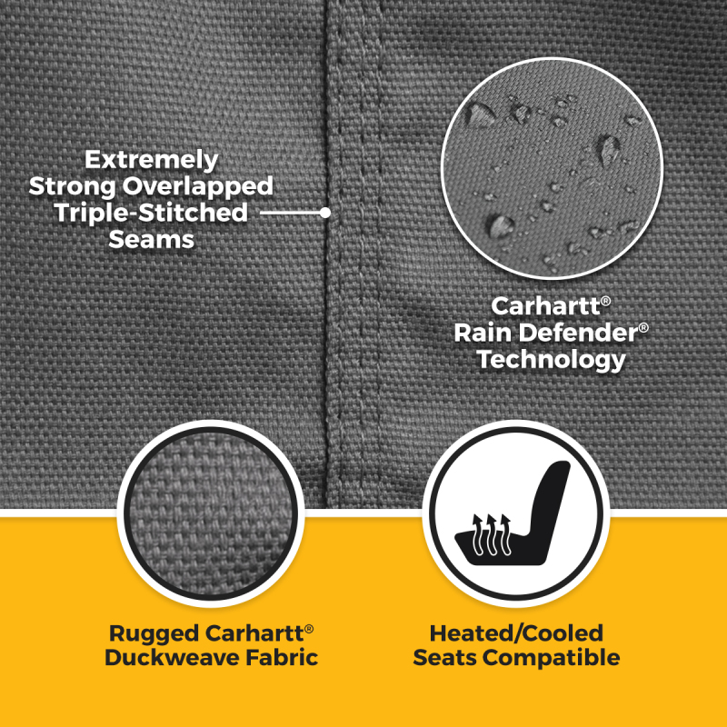 Jeep Wrangler Seat Cover - Front Row - Covercraft - Carhartt SeatSaver Custom - `24-`26