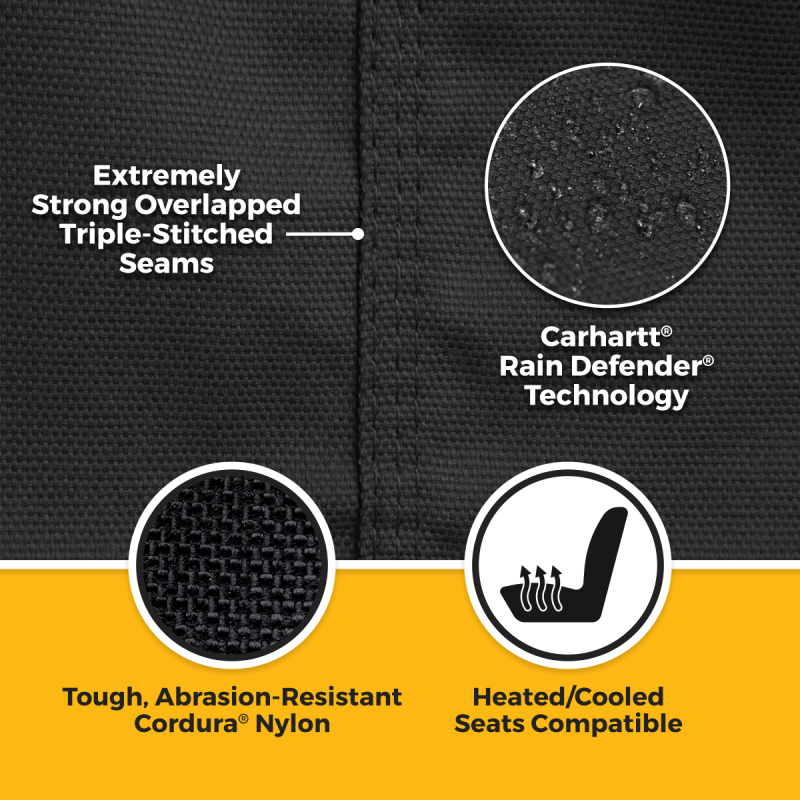 Jeep Wrangler Seat Cover - Front - Covercraft - Carhartt Super Dux SeatSaver - `24-`26