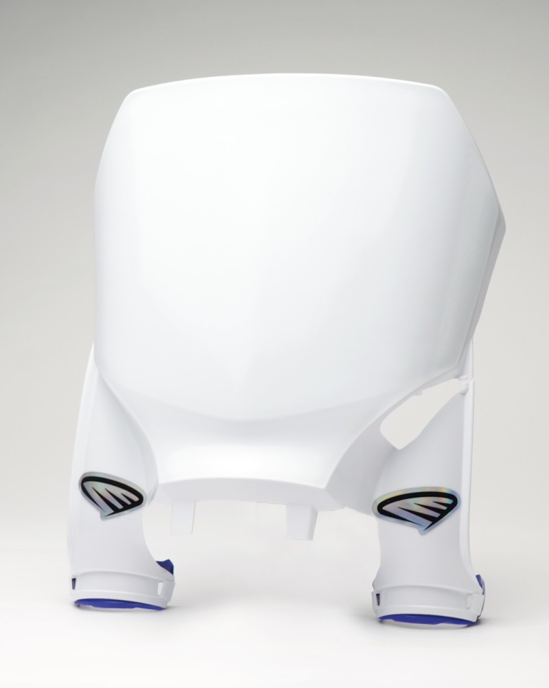 Yamaha YZ450F Number Plate - Cycra - Stadium - White - `23-`27