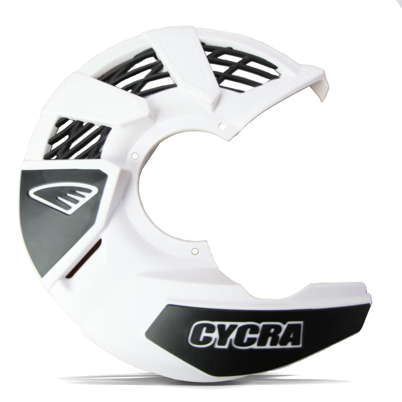 Yamaha WR250F Disc Cover - Cycra - White - `15-`27