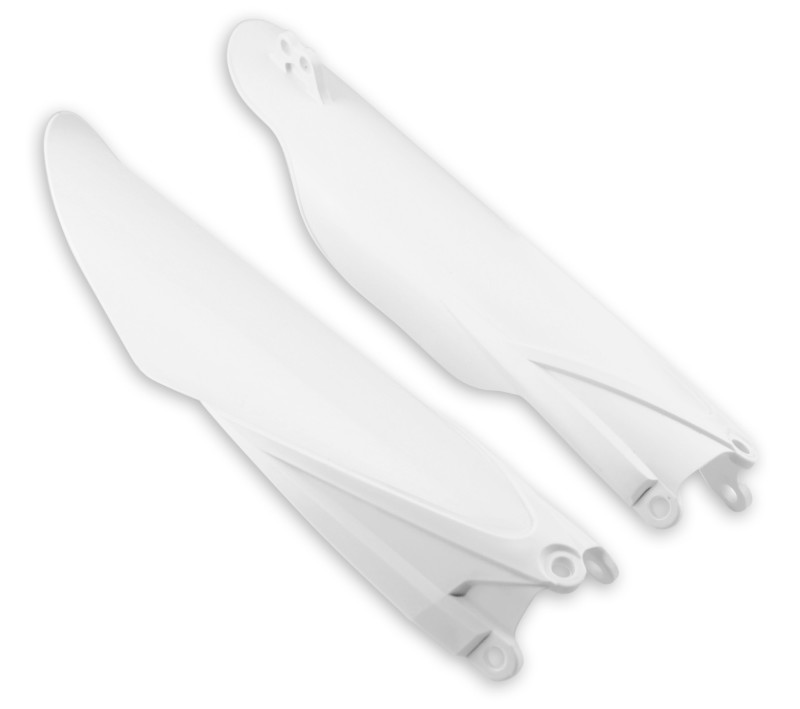 Yamaha YZ450FX Fork Covers - Cycra - White - `10-`27