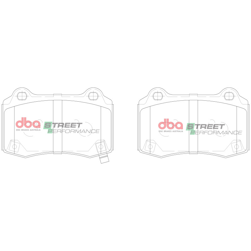 Chevrolet Camaro Brake Pads - Rear - DBA - SP Performance - `12-`20