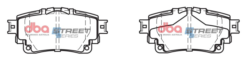 Toyota Corolla Brake Pads - Rear - DBA - Street Series - `20-`22