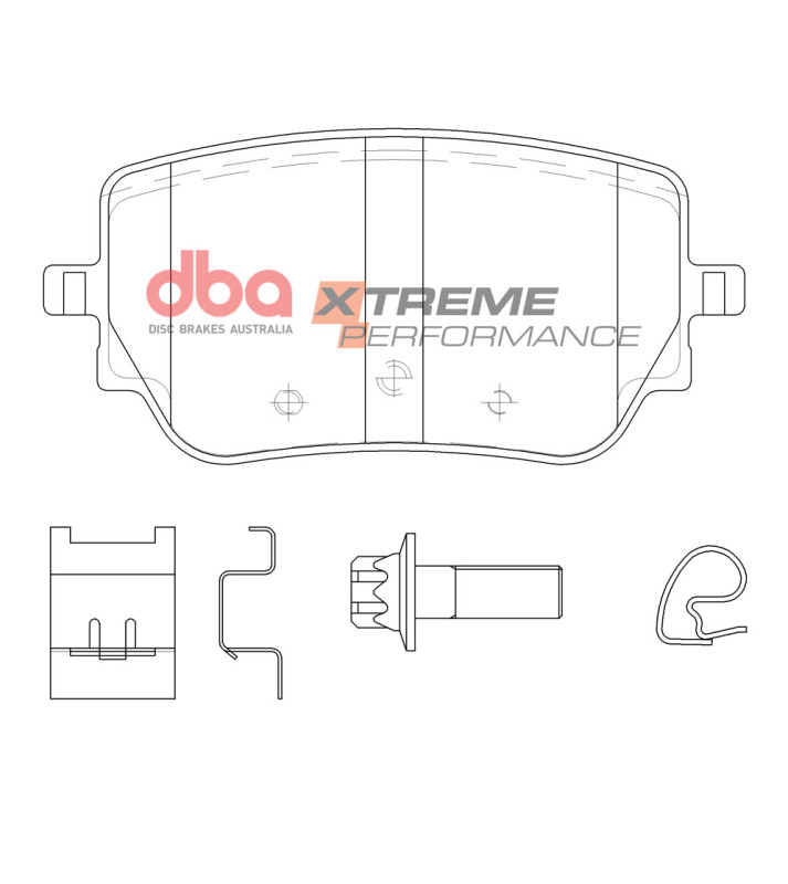 Mercedes-Benz A 45 Brake Pads - Rear - DBA - Xtreme Performance - 2020