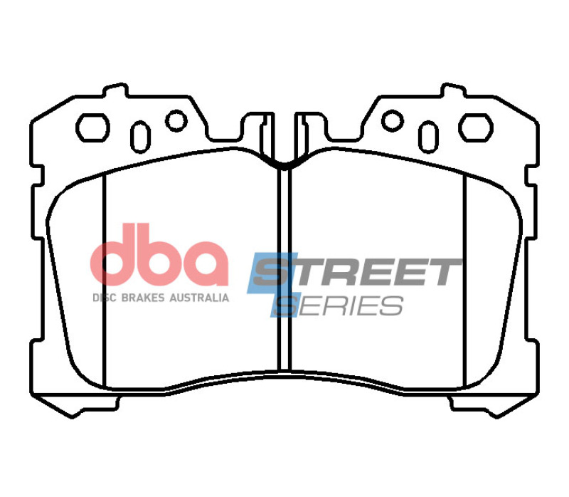Lexus LS460 Brake Pads - Front - DBA - Street Series - 2017