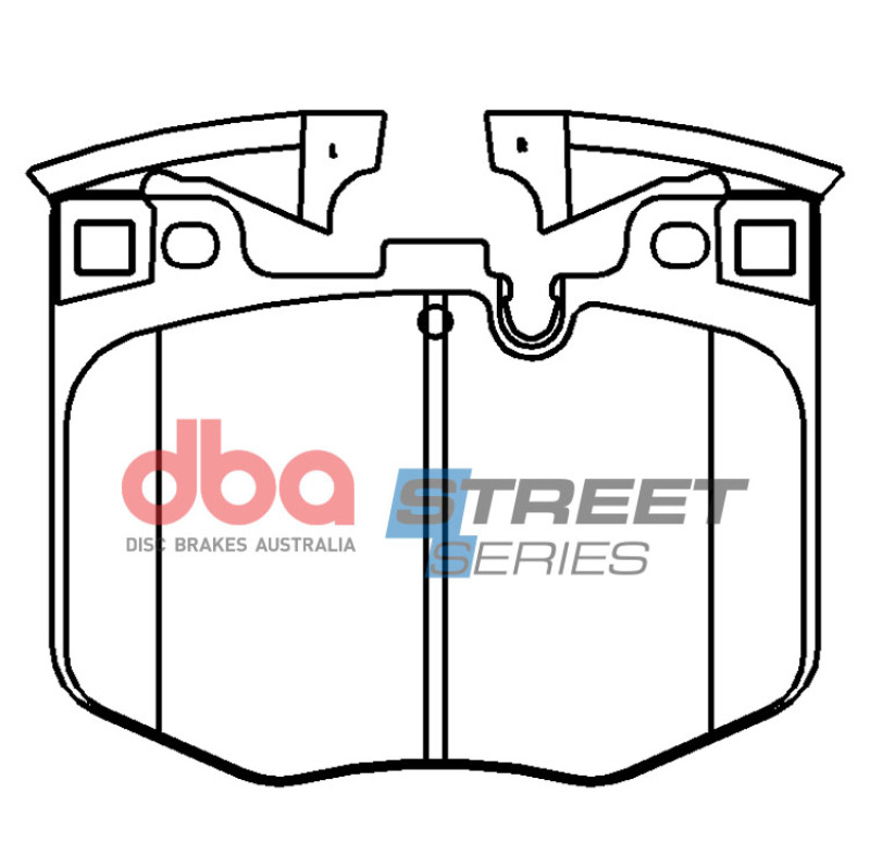 BMW X3 Brake Pads - Front - DBA - Street Series - `18-`27