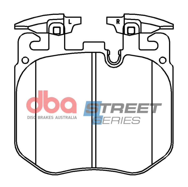 BMW X3 Brake Pads - Front - DBA - Street Series - `18-`27