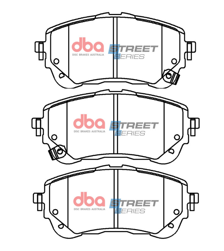 Toyota Corolla Brake Pads - Front - DBA - Street Series - `19-`27