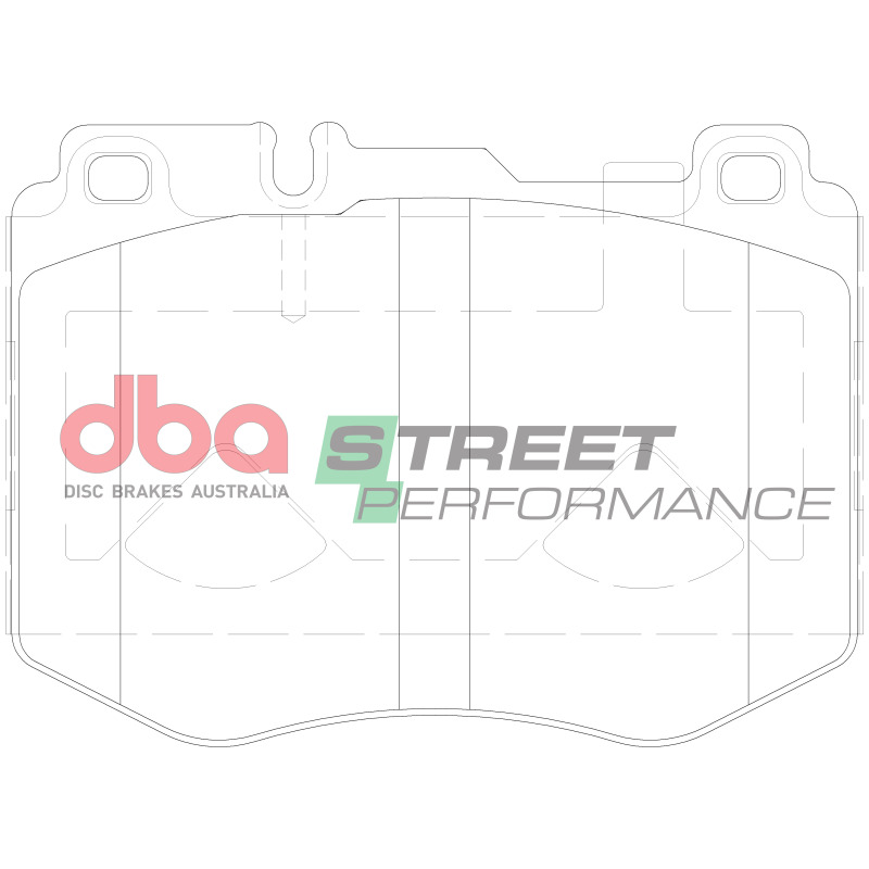 Mercedes-Benz C300 Brake Pads - Front - DBA - SP Performance - `15-`18