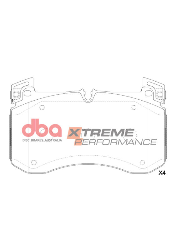 Mercedes-Benz G63 AMG Brake Pads - Front - DBA - XP Performance - `18-`19