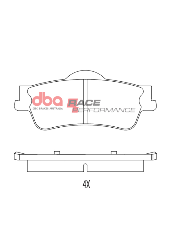 Pontiac G8 Brake Pads - Rear - DBA - RP Performance - `08-`17