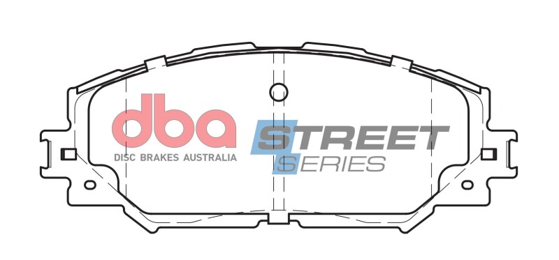 Lexus HS250h Brake Pads - Front - DBA - Street Series - `10-`12