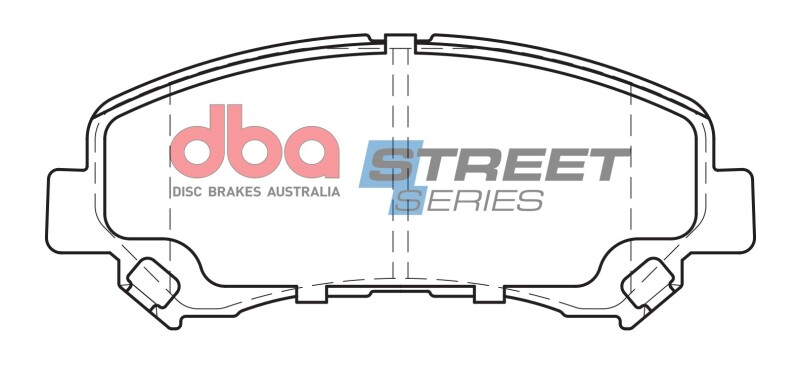 Nissan Juke Brake Pads - Front - DBA - Street Series - `14-`18