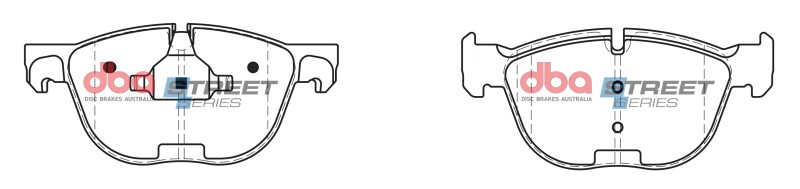 BMW X4 Brake Pads - Front - DBA - Street Series - `16-`18