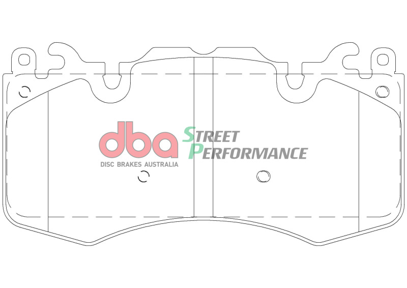 Land Rover Defender Brake Pads - Front - DBA - SP Performance - `20-`22