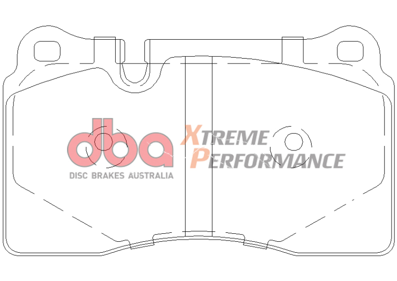 Chevrolet Corvette Brake Pads - Rear - DBA - XP650 - `09-`13