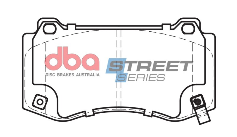 Chrysler 300 Brake Pads - Front - DBA - Street Series - `05-`23
