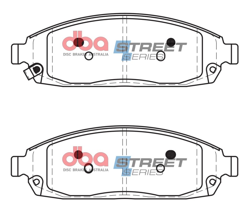 Jeep Commander Brake Pads - Front - DBA - Street Series - `06-`10