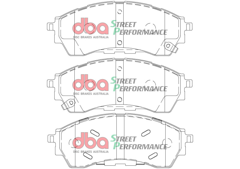 Ford Ranger Raptor Performance Brake Pads - Front - DBA - XP Performance - `22-`27
