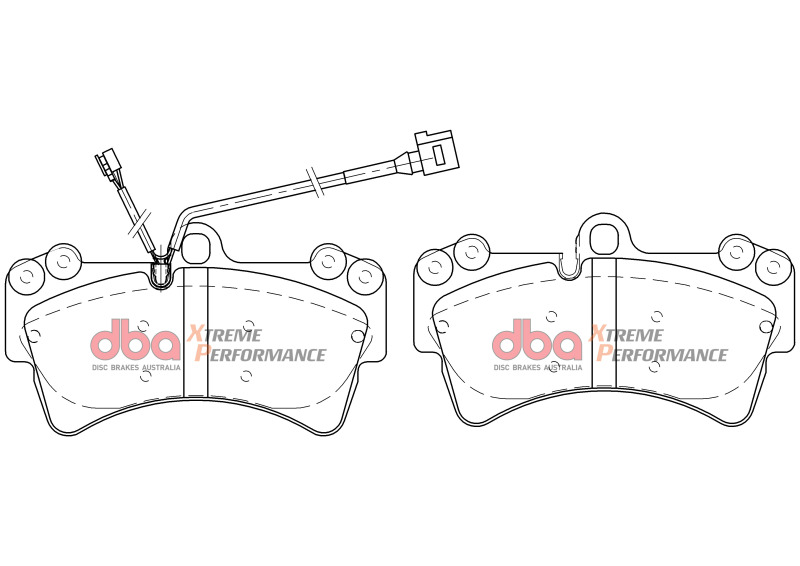 Porsche Cayenne Brake Pads - Front - DBA - XP Performance - `02-`10