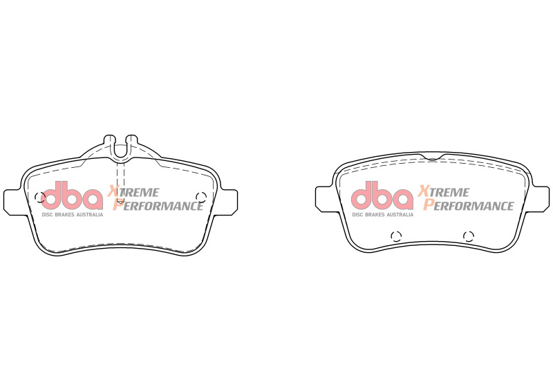 Mercedes-Benz CLA45 AMG Brake Pads - Rear - DBA - Xtreme Performance - `14-`19