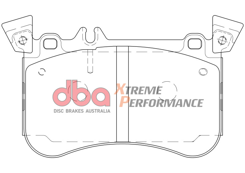 Mercedes-Benz CL550 Brake Pads - Front - DBA - Xtreme Performance - `10-`14