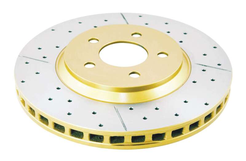 Ford Mustang Brake Rotor (1) - Front - DBA - Street Series XGold - Gold - `05-`14