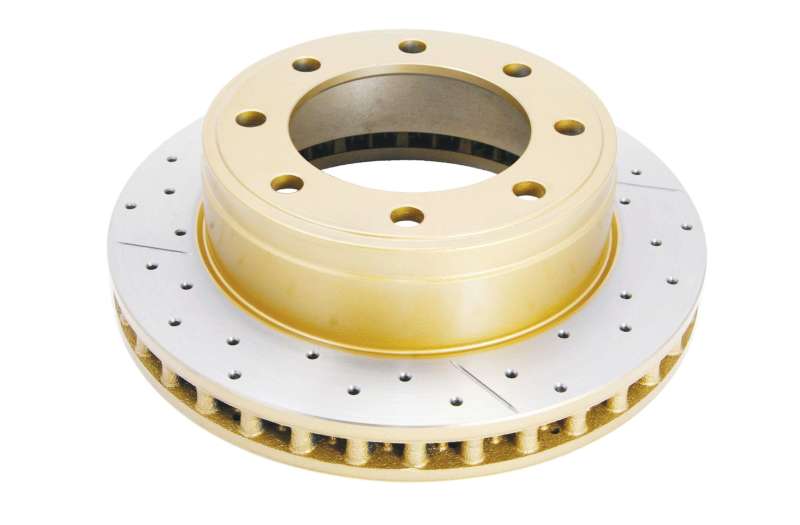 Mercedes-Benz C250 Brake Rotor (1) - Front - DBA - Street Series XGold Drilled & Slotted - Gold - `10-`16