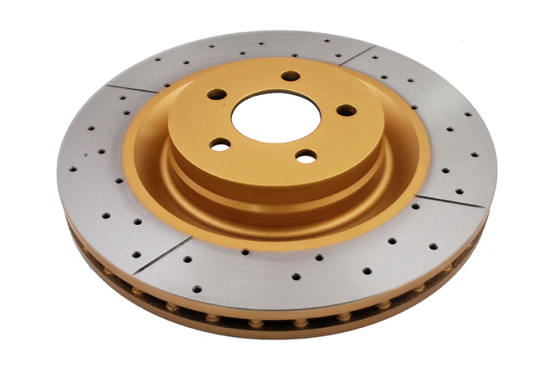 Dodge Challenger Brake Rotors (1) - Front - DBA - Street Series XGold - Gold - `08-`15
