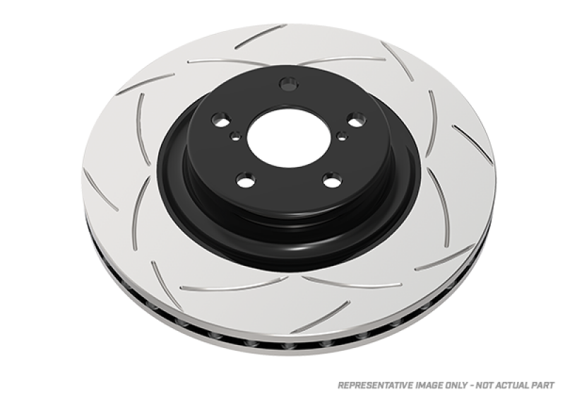 Honda Jazz Brake Rotor (1) - Rear - DBA - Street Series T2 Slotted - `07-`13