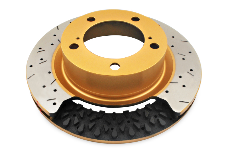 Volkswagen Golf R Brake Rotor (1) - Front - DBA - Street Series XGold - `12-`13