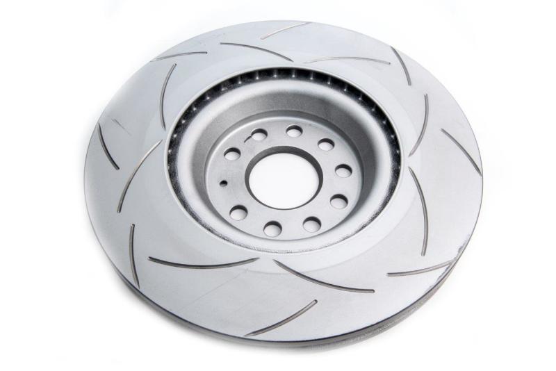 Volkswagen Golf R Brake Rotor (1) - Front - DBA - T2 Slotted Street Series - `15-`19