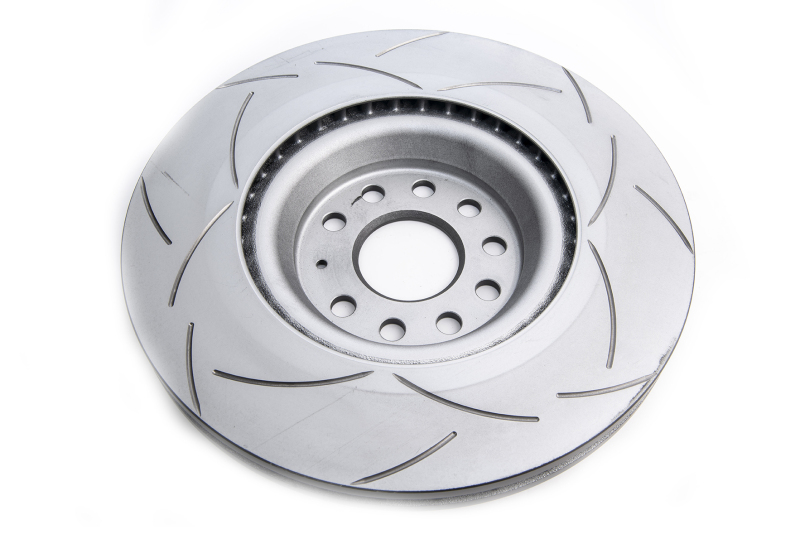 Volkswagen Golf R Brake Rotor (1) - Front - DBA - T2 Slotted Street Series - `15-`19