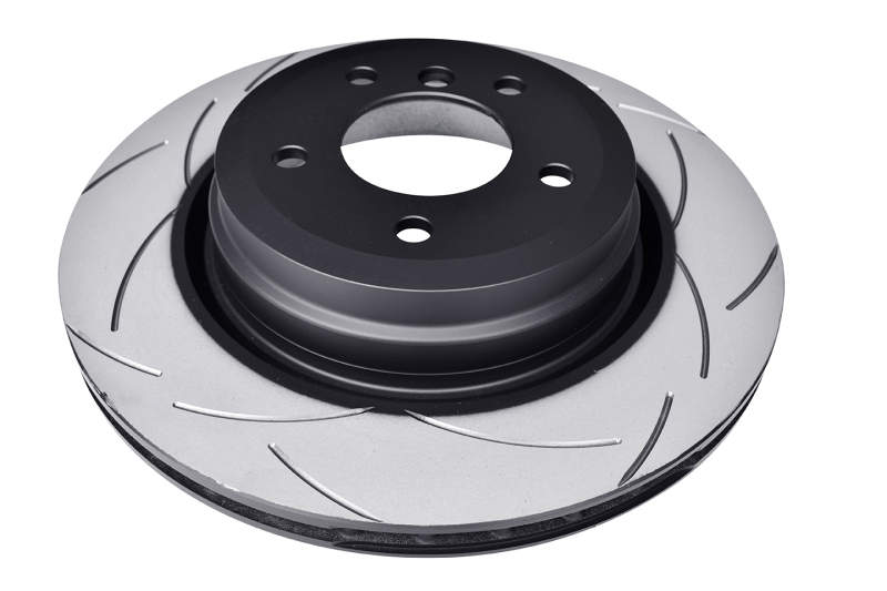 BMW 330i Brake Rotor (1) - Rear - DBA - Street Series T2 Slotted - `06-`15