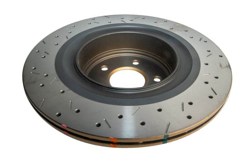 Nissan 370Z Brake Rotor (1) - Rear - DBA - 4000 Series Drilled & Slotted - `09-`20