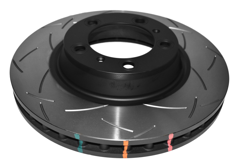 Porsche 911 Brake Rotor (1) - Front - DBA - 4000 Series T3 Slotted - `03-`05