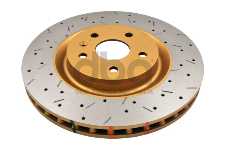 Chevrolet Camaro Brake Rotor (1) - Front - DBA - 4000 Series Drilled/Slotted - `10-`27