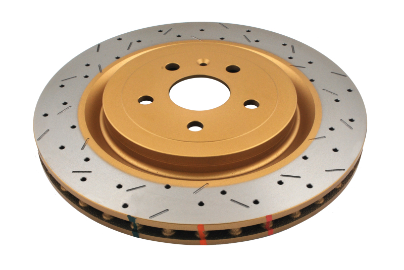 Chevrolet Camaro Brake Rotor (1) - Rear - DBA - 4000 Series Drilled/Slotted - `10-`27