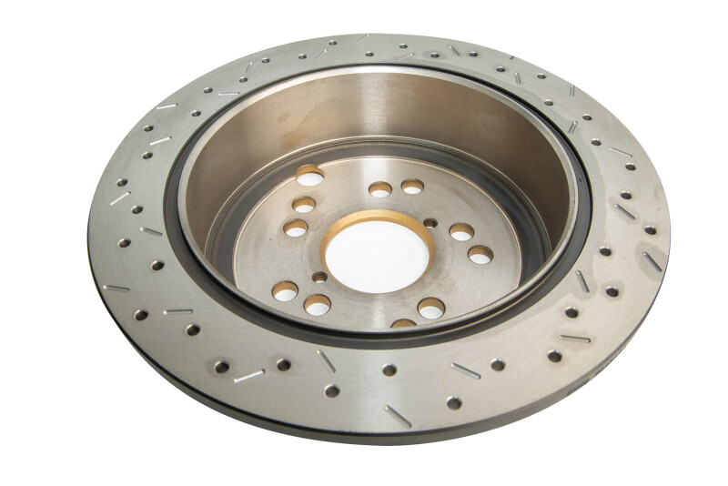Subaru BRZ Brake Rotor (1) - Rear - DBA - 4000 Series Drilled/Slotted - `12-`27