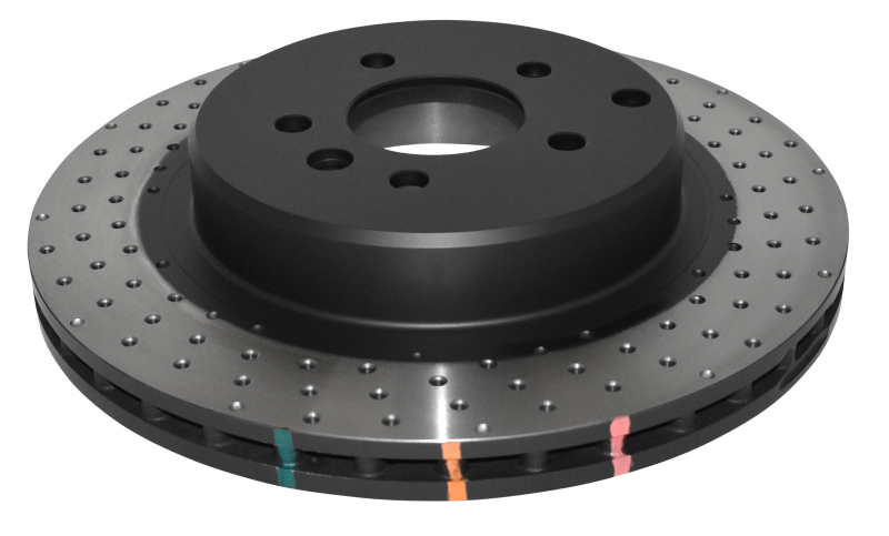 Mercedes-Benz CLK55 AMG Brake Rotor (1) - Front - DBA - 4000 Series XD Drilled/Dimpled - `03-`04