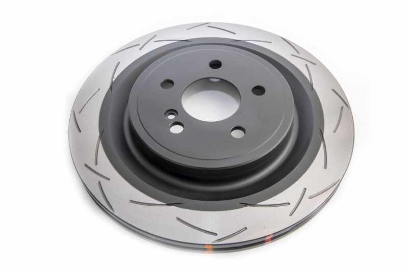 Mercedes-Benz CLA35 AMG Brake Rotor (1) - Rear - DBA - 4000 Series T3 Slotted - `20-`21