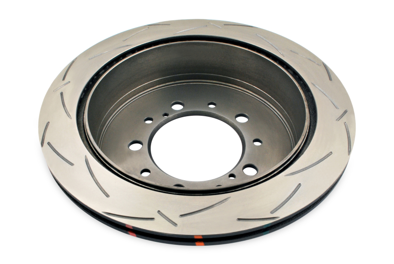 Toyota Landcruiser Brake Rotor (1) - Rear - DBA - T3 4000 Series Slotted - `07-`15