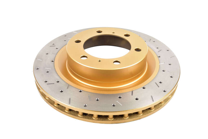 Toyota 4Runner Brake Rotor (1) - Front - DBA - 4000 Series XS Gold - Gold - 2012