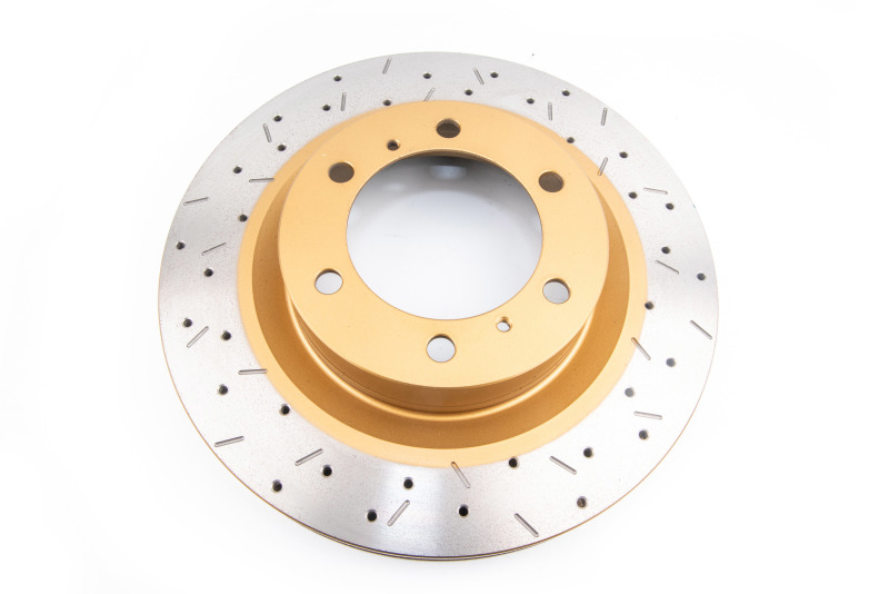 Toyota 4Runner Brake Rotor (1) - Front - DBA - 4000 Series XS Gold - Gold - 2012