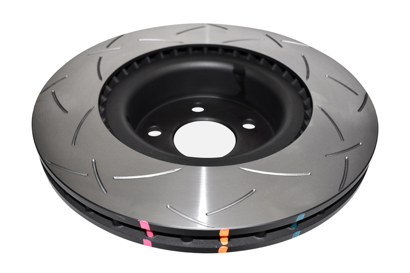 Tesla Model S Brake Rotor (1) - Front - DBA - 4000 Series T3 Slotted - `12-`27