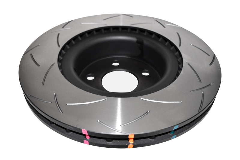 Tesla Model S Brake Rotor (1) - Front - DBA - 4000 Series T3 Slotted - `12-`27