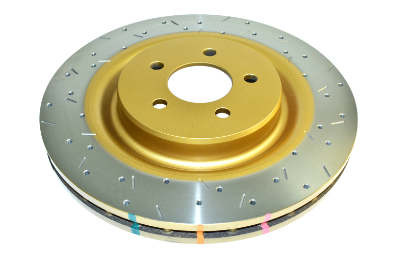 Nissan 350Z Brake Rotor (1) - Rear - DBA - XS 4000 Series Drilled & Slotted - `03-`05