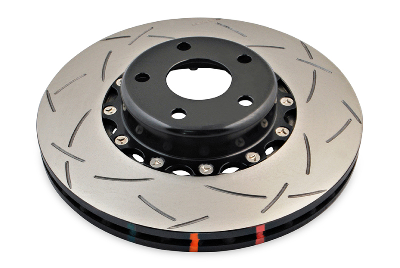 Toyota FR-S Brake Rotors (2) - Front - DBA - 5000 Series T3 Slotted - Black - `13-`27