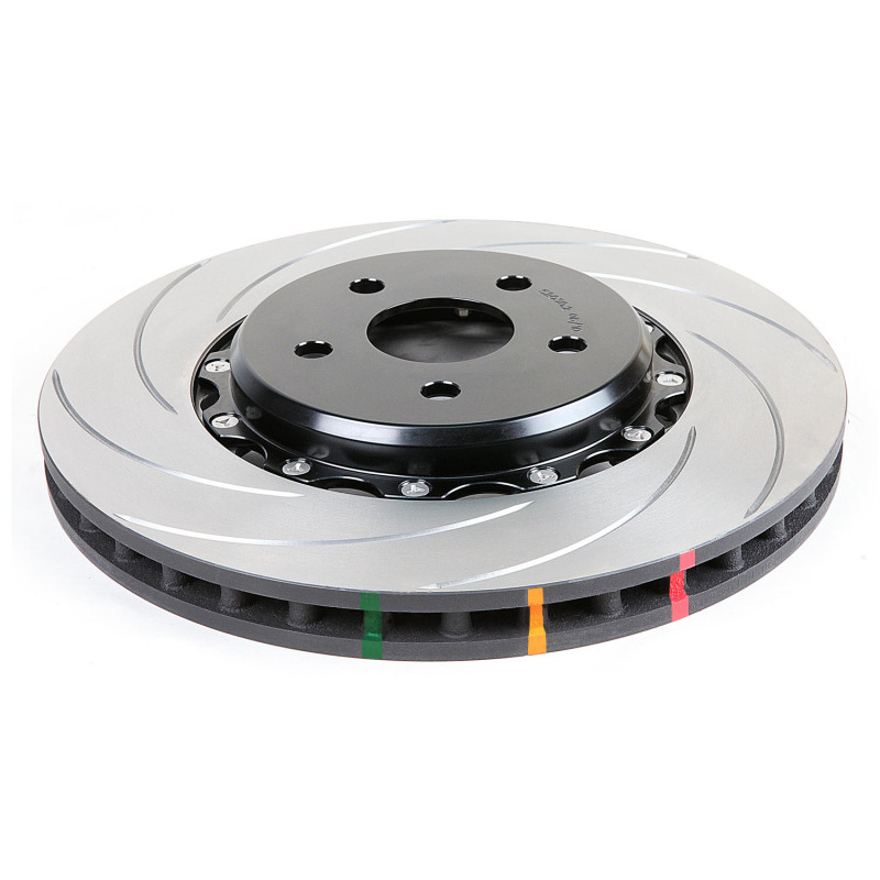 Subaru WRX STI Brake Rotor (2) - Front - DBA - 5000 Series Slotted Rotors - Black - `17-`27