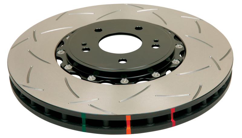 Subaru WRX STI Brake Rotor (2) - Front - DBA - 5000 Series Slotted Rotors - Black - `17-`27